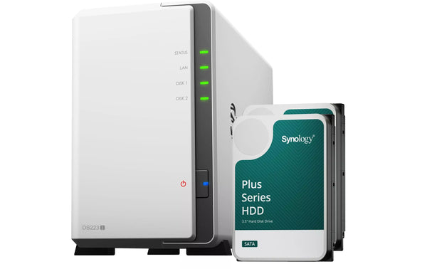 SYNOLOGY 2-BAY DISKSTATION DS223J (DISKLESS
