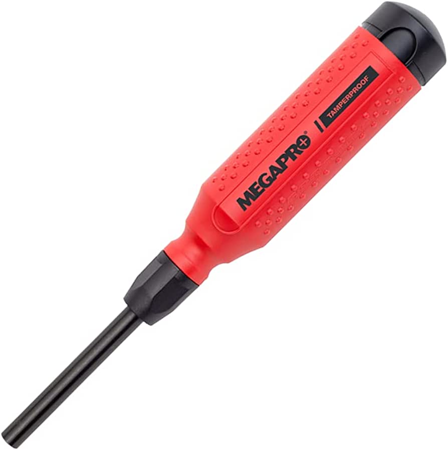 Megapro 151TP 15-In-1 Tamperproof Driver, Red/Black