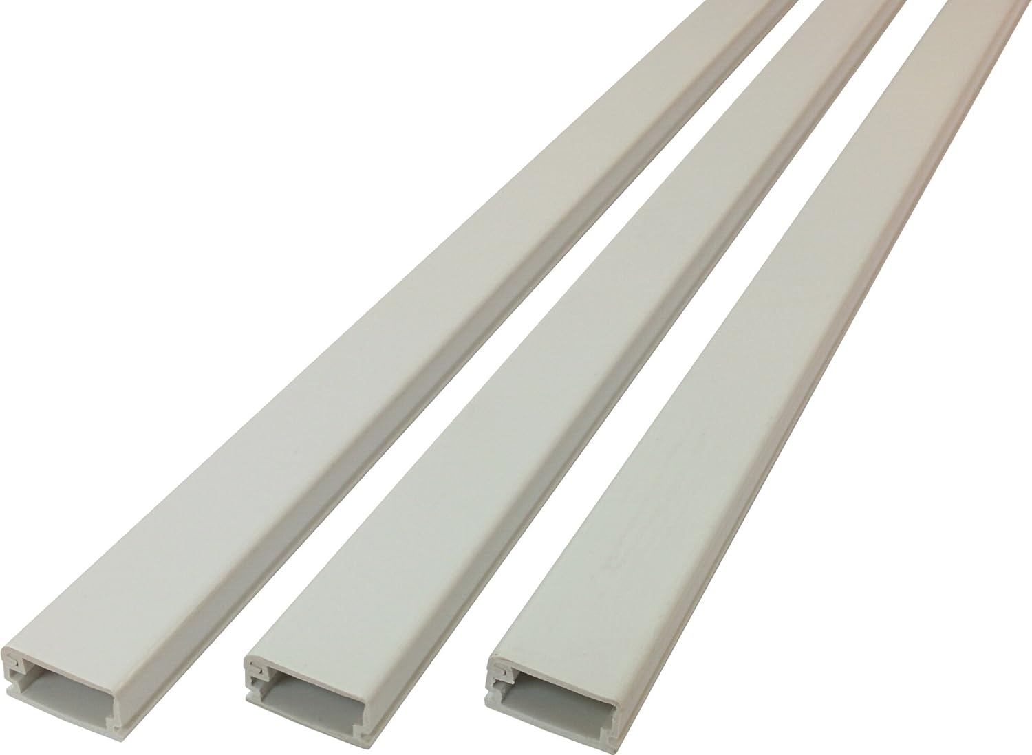 Electriduct (MED1) Medium Latching Surface Cable Raceway - 6ft Raceway