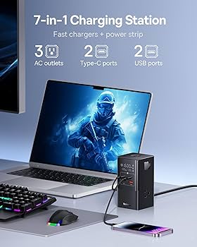 Baseus 7-in-1 USB C Charging Station - 100W