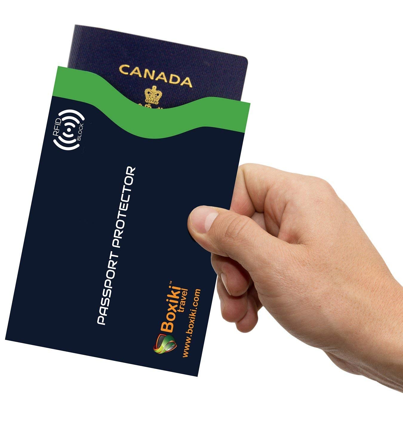 Boxiki Travel RFID Blocking Sleeves - Passport