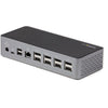 Startech.com Quad monitor USB C docking station - 4x DP and/or 4 HDMI