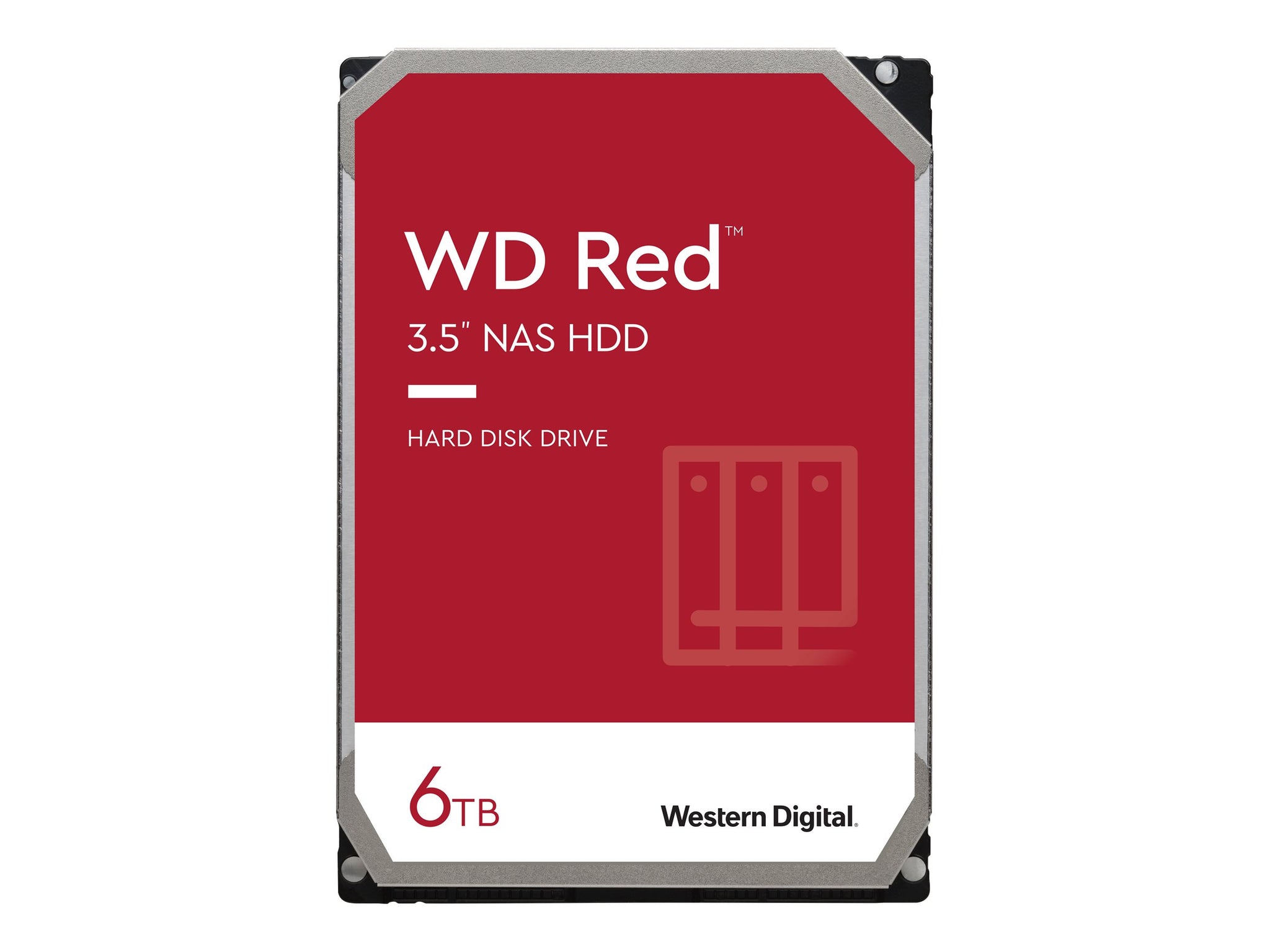 Western Digital 6TB WD Red NAS Internal Hard Drive HDD