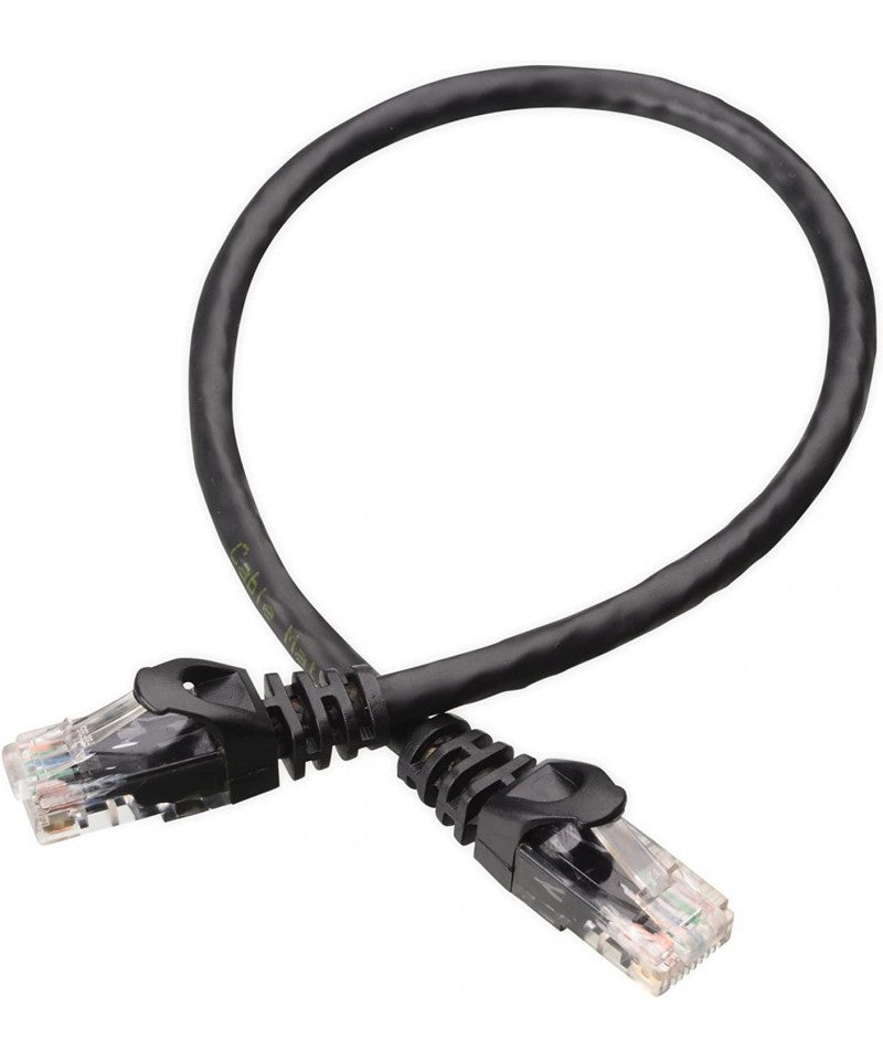 Black Patch Cables - Cat 6