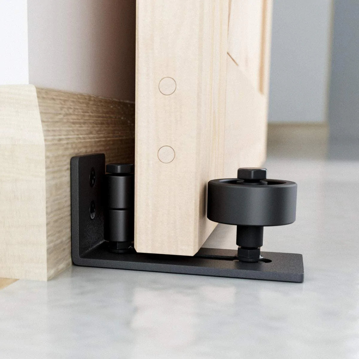 Adjustable Floor Guide for All Sliding Barn Door