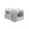 RJ45 Cat 5E jack White