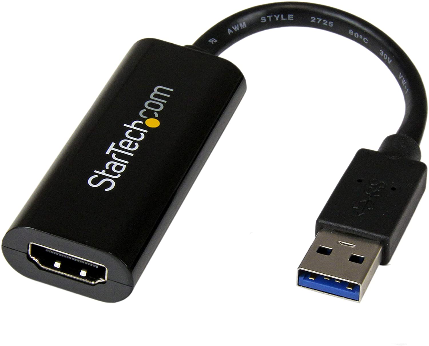 StarTech.com USB 3.0 to HDMI External Video Card (1900x1200) Dual / Multi-Monitor Adapter