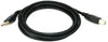 Monoprice 6-Feet USB 2.0 A Male to B Male 28/24AWG Cable (Gold Plated) Black - Printer Cable