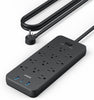 Anker Power Strip Surge Protector (2100J), 12 Outlets with 2 USB A and 1 USB C Port