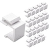Cable Matters Blank Keystone Jack Inserts (White)
