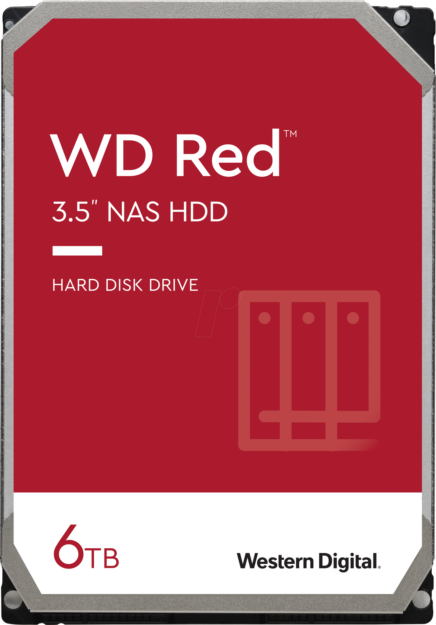 Western Digital 6TB WD Red NAS Internal Hard Drive HDD