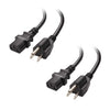 Cable Matters 16 AWG Heavy Duty 3 Prong Computer Monitor Power Cord in 10 Feet