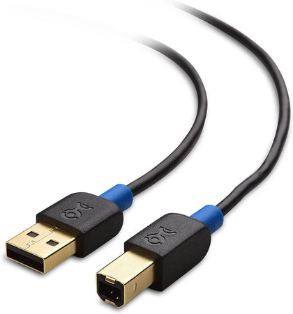 Cable Matters USB Printer Cable -USB A to B Cable - 6ft - Black