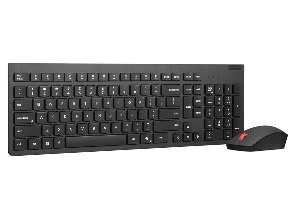Lenovo Essential Wireless Combo Keyboard & Mouse Gen2 AI - US English