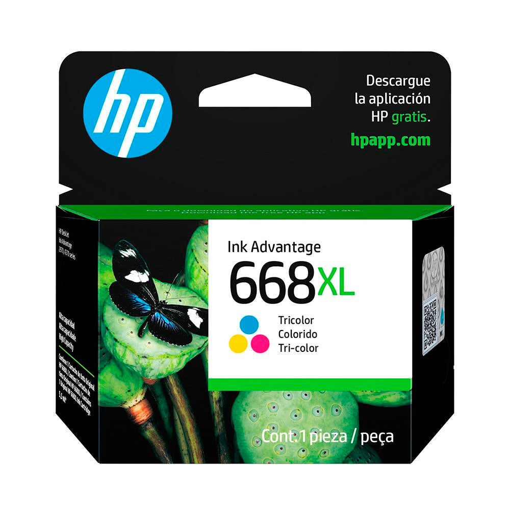 HP 668XL Tri-color Ink Cartridge