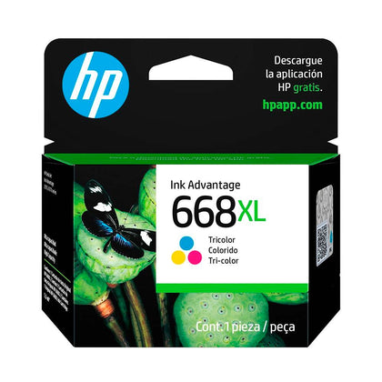 HP 668XL Tri-color Ink Cartridge