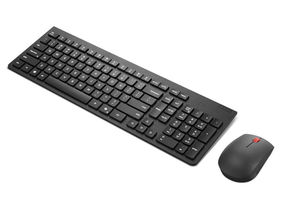 Lenovo Essential Wireless Combo Keyboard & Mouse Gen2 AI - US English
