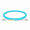 OM4 LC to LC Fiber Patch Cable - 10 foot