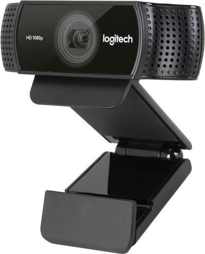 Logitech C922x Pro Stream Webcam – Full 1080p HD Camera - Black