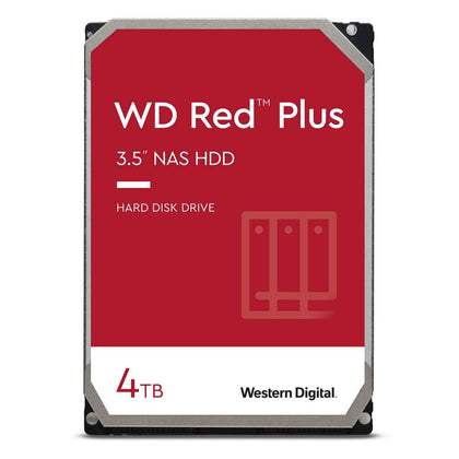 Western Digital 4TB WD Red NAS Internal Hard Drive HDD - 5400 RPM, SATA 6 Gb/s, SMR, 256MB Cache, 3.5" - WD40EFAX