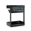 2-Post 12U Heavy-Duty Wall Mount Network Rack