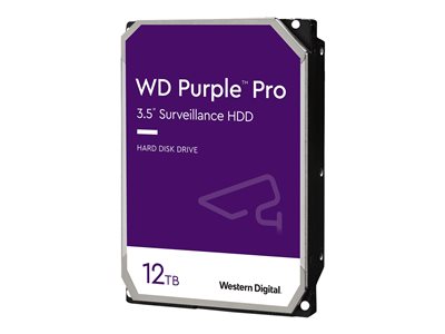 Western Digital 12TB WD Purple Pro Surveillance Internal Hard Drive HDD 3.5'