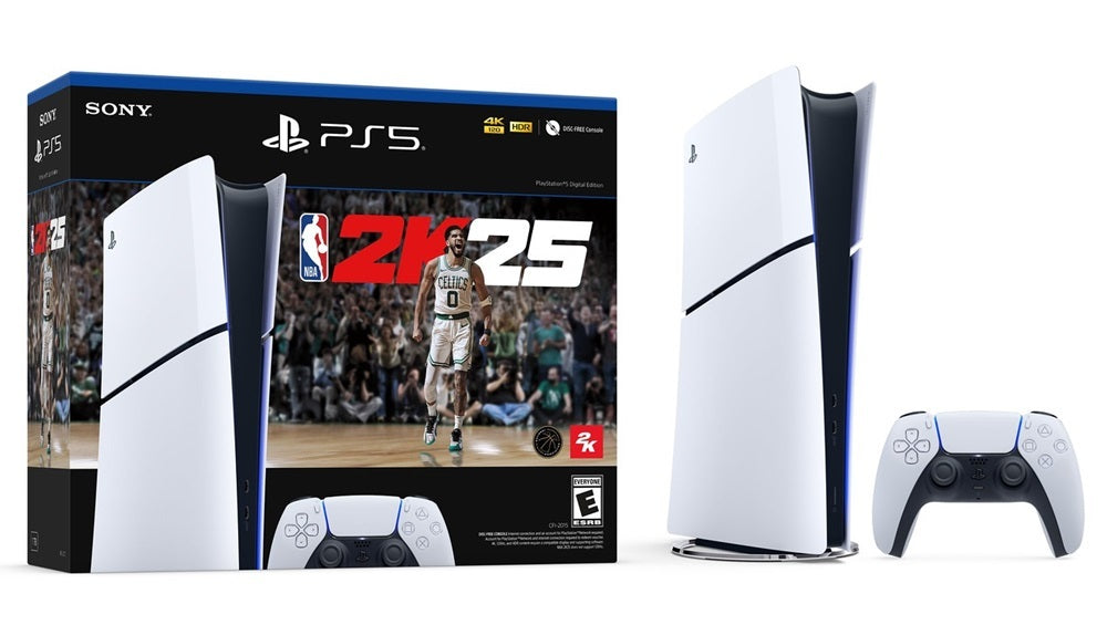 PlayStation 5 Digital Edition Console NBA 2K25 Bundle