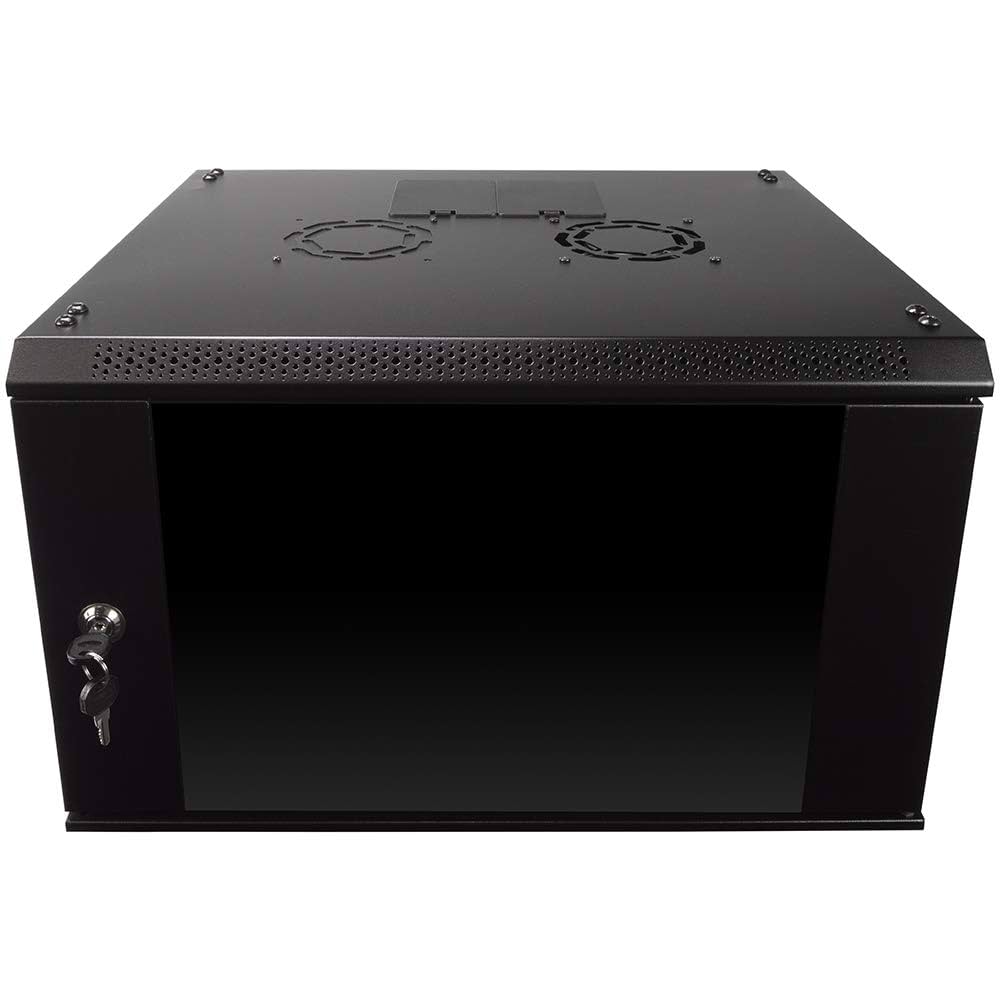 NavePoint 6U Server Rack Enclosure with Glass Door