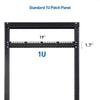 Cable Matters Rackmount or Wallmount 24-Port CAT6 RJ45 Patch Panel