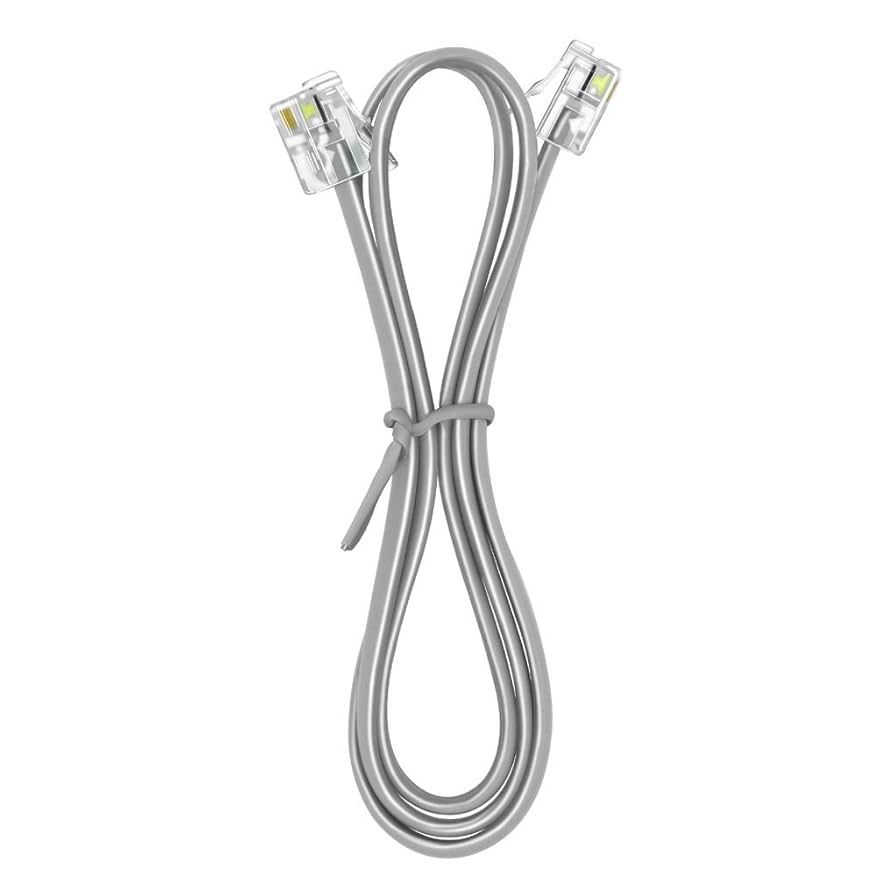 3 ft telephone cable for landline and fax