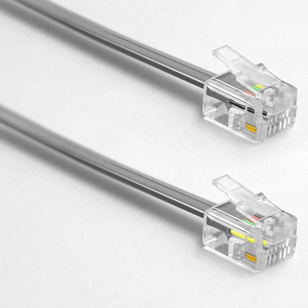 3 ft telephone cable for landline and fax