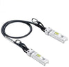 10Gtek# SFP+ DAC Twinax Cable, Passive, Compatible with Cisco SFP-H10GB-CU0.3M, Ubiquiti,Fortinet and more, 0.3-Meter(1ft)