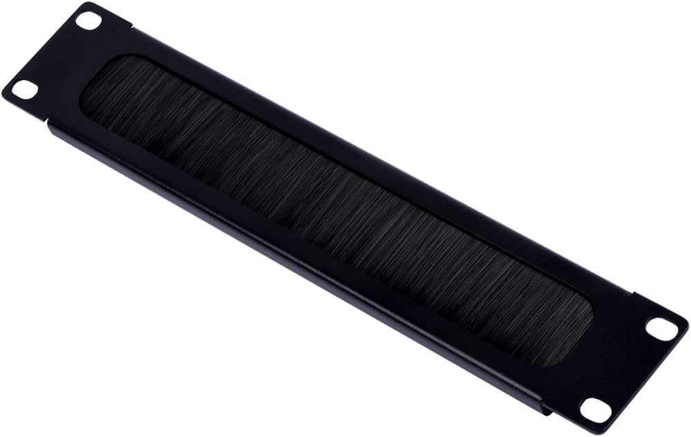 GeeekPi 10 inch 1U Brush Cable Manager