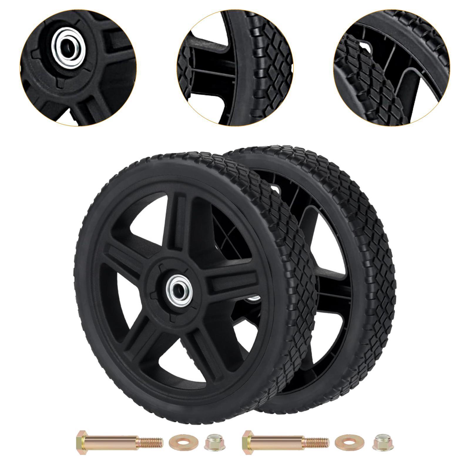 7 Inch Lawn Mower Wheels - 2pcs