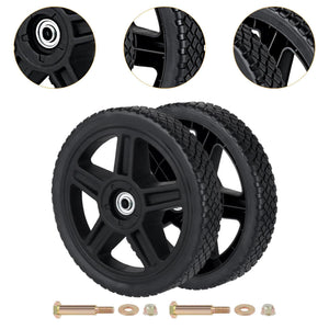 7 Inch Lawn Mower Wheels - 2pcs