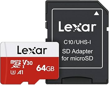 Lexar E-Series 64GB Micro SD Card