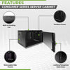 NavePoint 6U Server Rack Enclosure with Glass Door