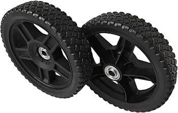 7 Inch Lawn Mower Wheels - 2pcs