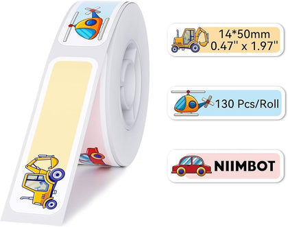 NIIMBOT D11 Label Maker Tape D110 Cute Label Paper - Toy Car