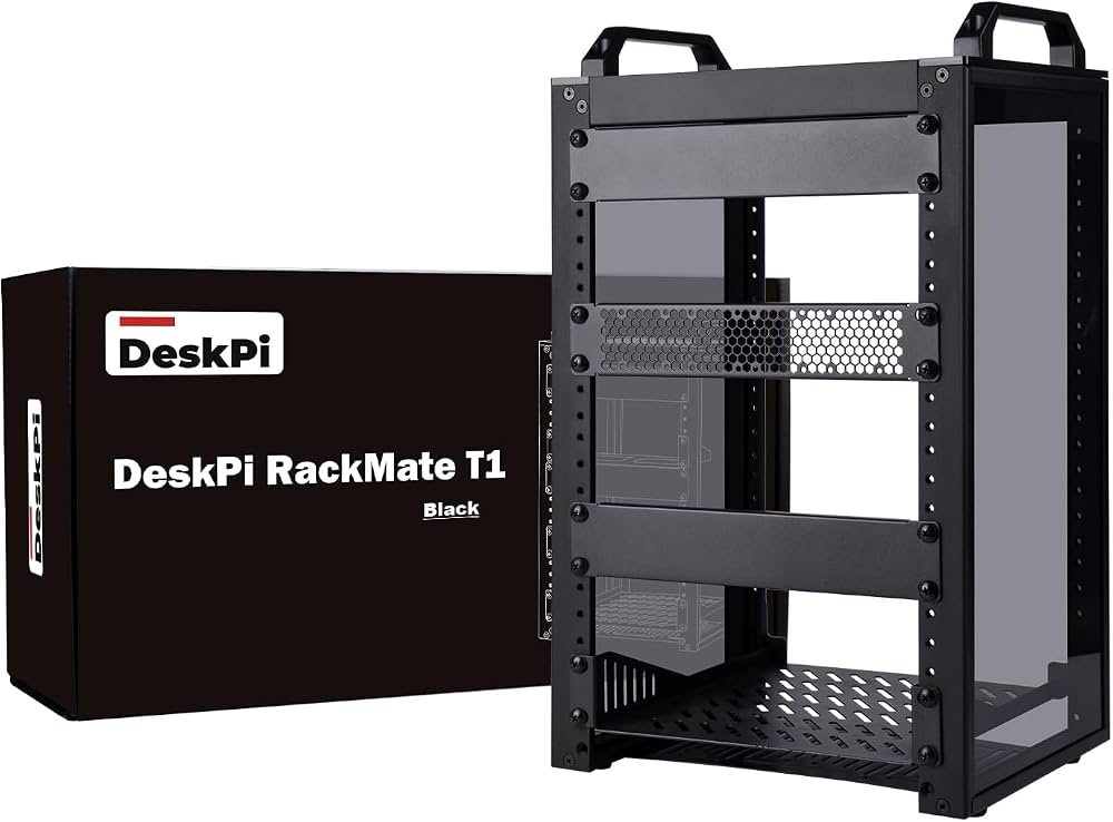 GeeekPi 8U Server Cabinet, 10 inch Server Rack for Network