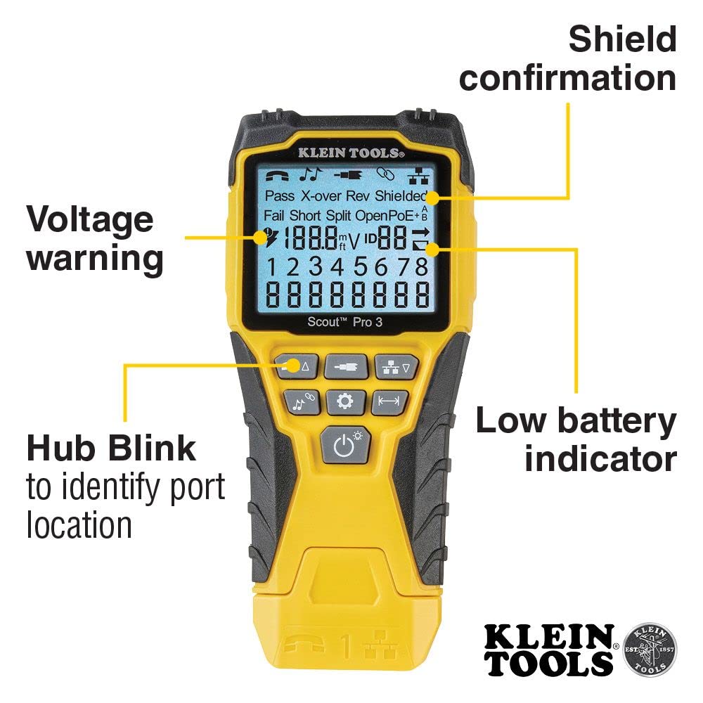 KLEIN TOOLS Scout Pro 3 Tester Starter Kit