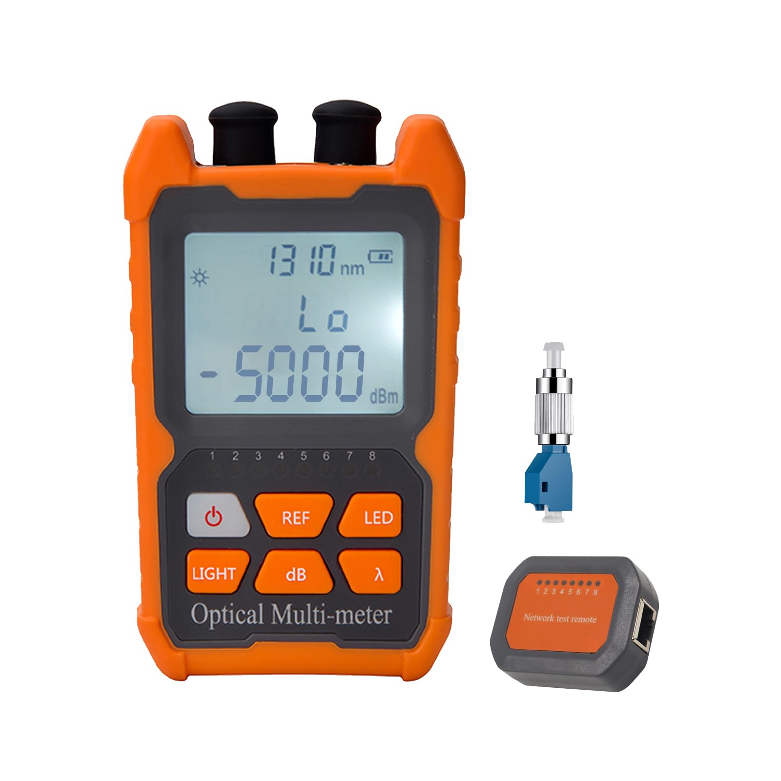 4 in 1 Function Fiber Optic Tester Portable Optical Power Meter