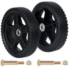 8 Inch Lawn Mower Wheels 2 Pack