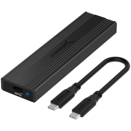 SABRENT USB 3.2 10Gbps Type C Tool Free Enclosure for M.2