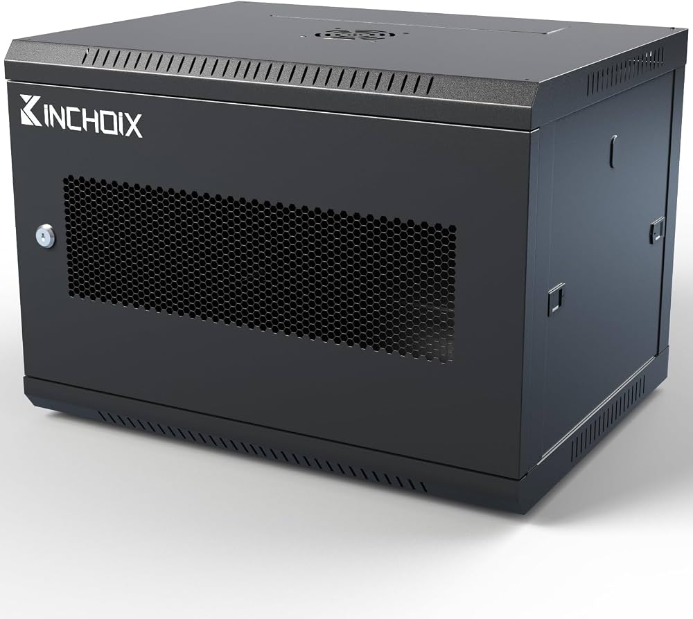 Wall Mount Network Server Cabinet 9U - 19.7in Depth