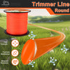 095 Trimmer Line - Weed Eater String - 1,480 ft-5lb-Spool - Orange