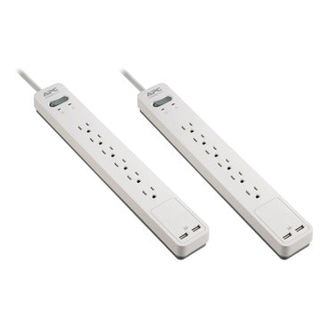APC Essential SurgeArrest 6 Outlet 4 Foot Cord - Sold Individually