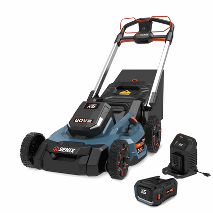 X6 60V Max* 21" Cordless Push Lawn Mower, Brushless (6.0 Ah Battery & Charger Included)
