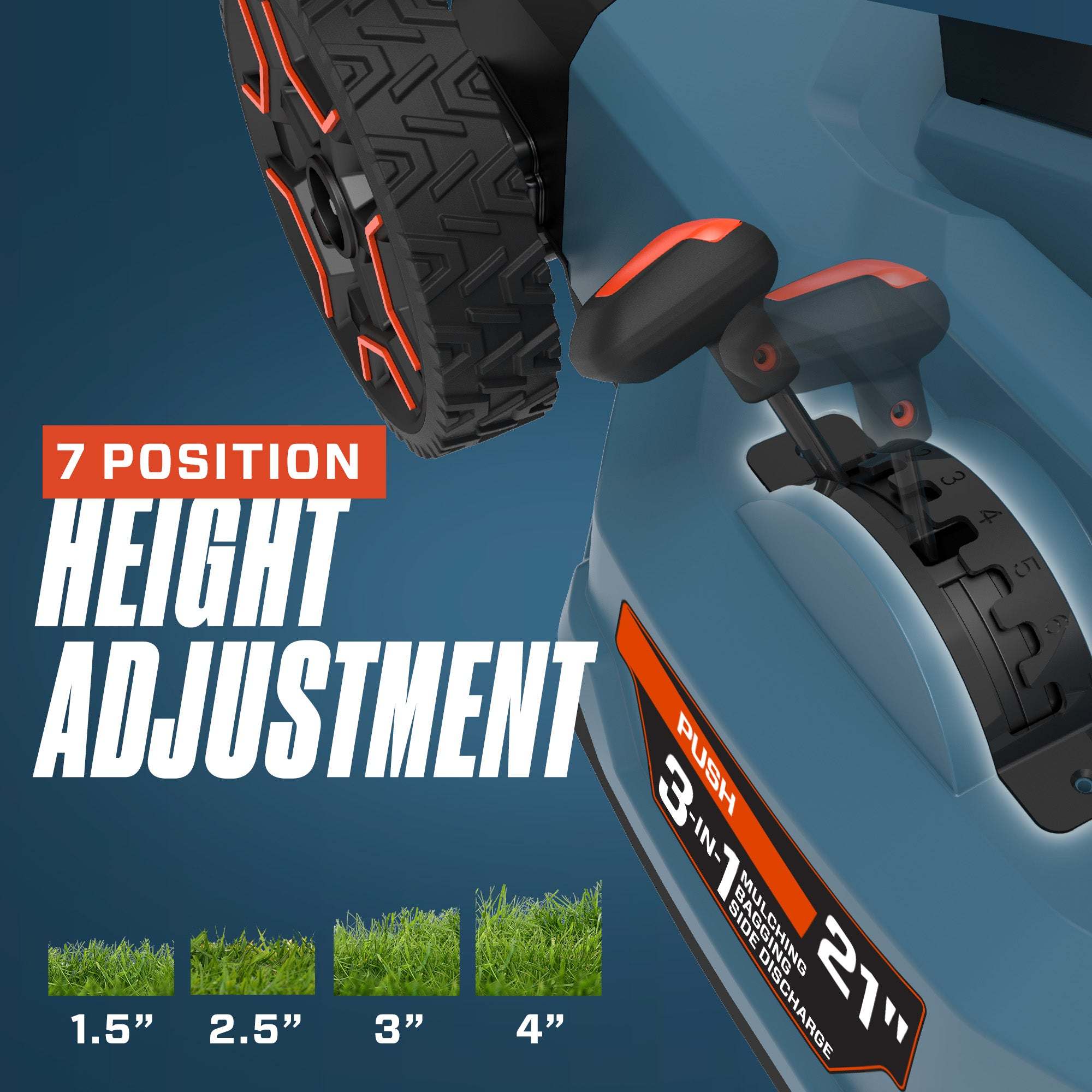 X6 60V Max* 21" Cordless Push Lawn Mower, Brushless (6.0 Ah Battery & Charger Included)