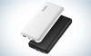 Miady 10000mAh Dual USB Portable Charger - Black Or White